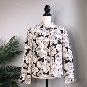 Jones New York Silk Blazer - size 12